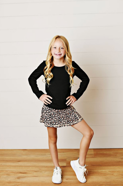 Leopard Tennis Skort
