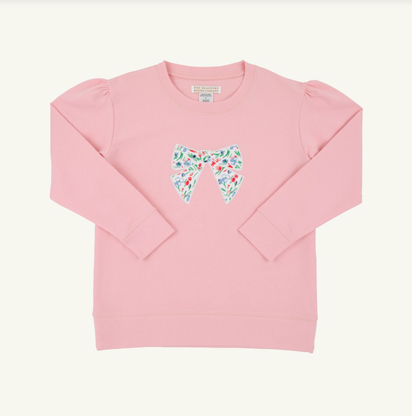 Cassidy Comfy Crewneck Puff Sleeve
