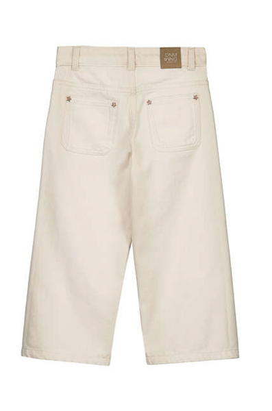 Beige Studded Jeans