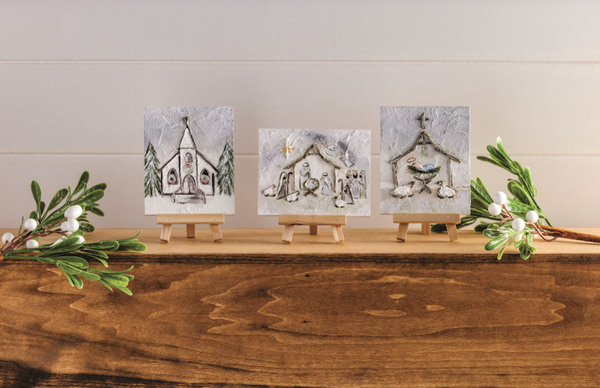 Church Farmhouse Art