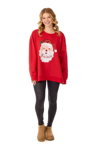 Santa Sparkle Sweatshirt