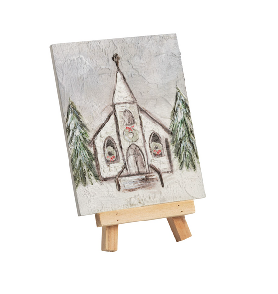Church Farmhouse Art
