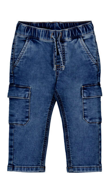 Dark Cargo Jeans