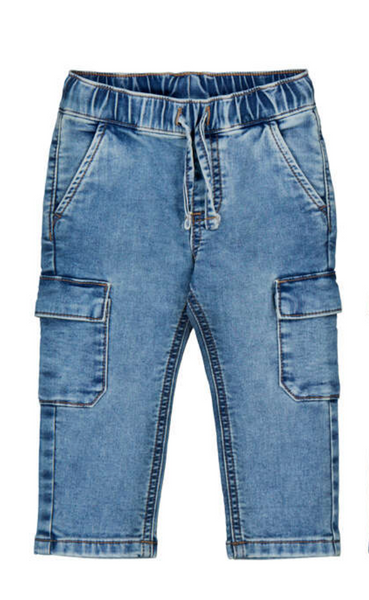 Lt. Denim Cargo Jeans