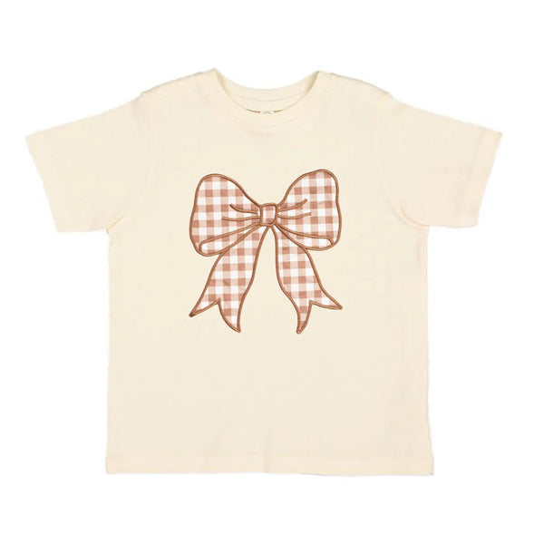 Gingham Bow T-Shirt
