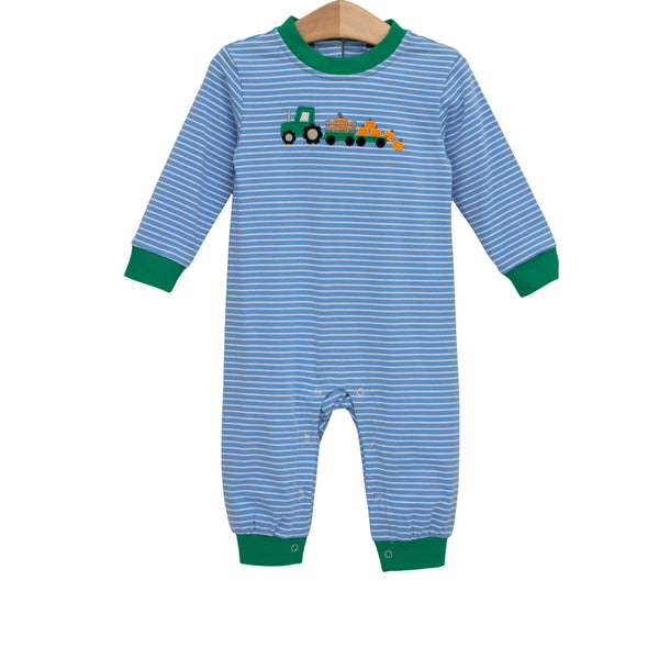 Tractor Trail Romper
