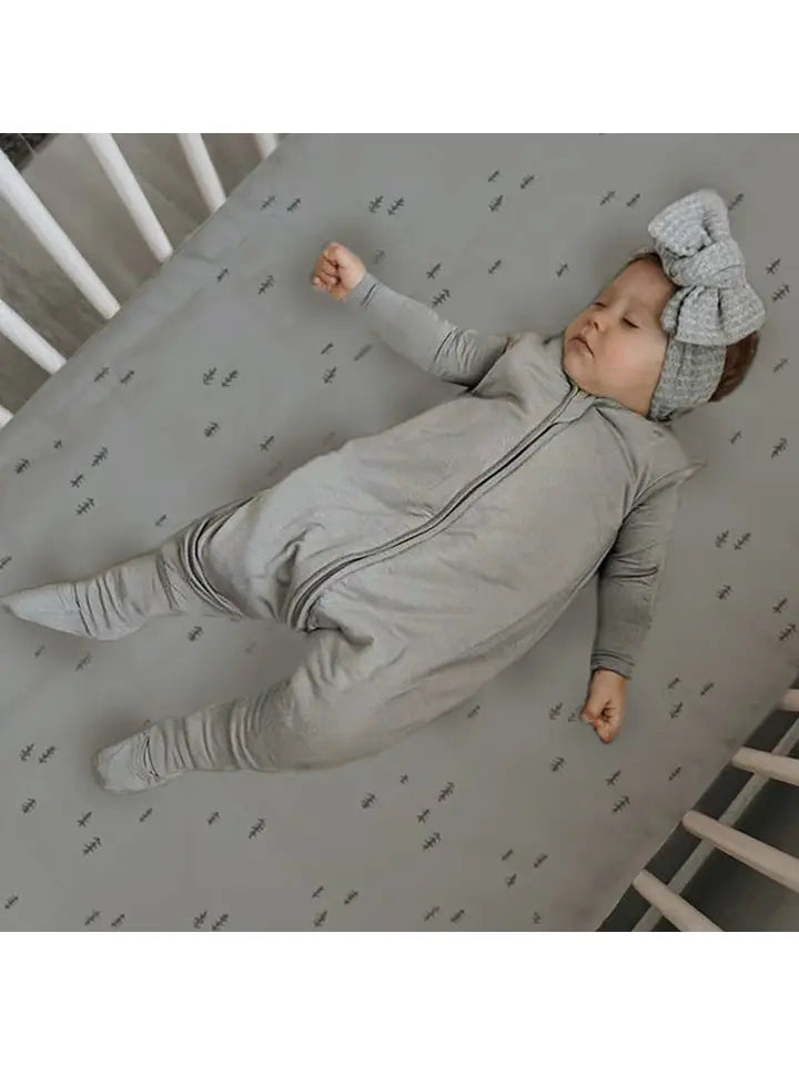 Sage Footie Sleep Bag