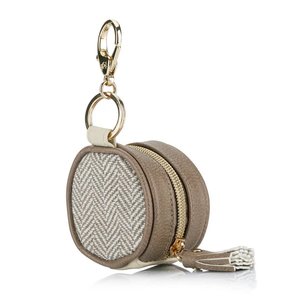 Diaper Bag Pod Keychain-Vanilla Latte