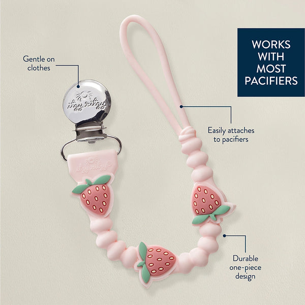 Strawberry Sweetie Paci Strap