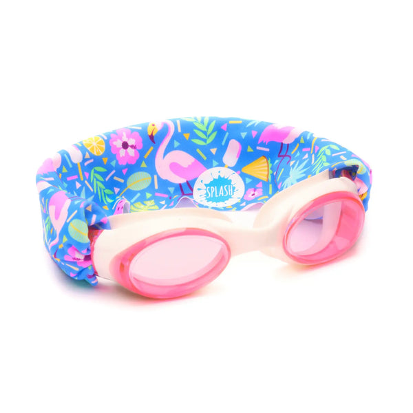 Flamingo Pop Swim Goggles