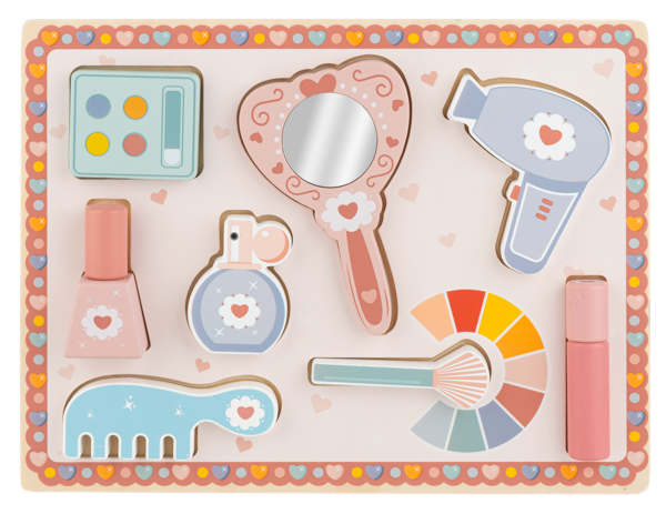 Makeup Wooden Puzzle