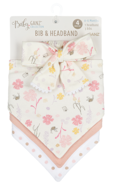 Bib & Headband Set