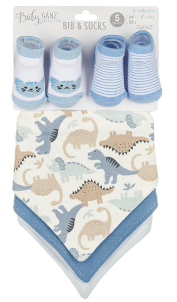 Bib & Socks Set - Boy