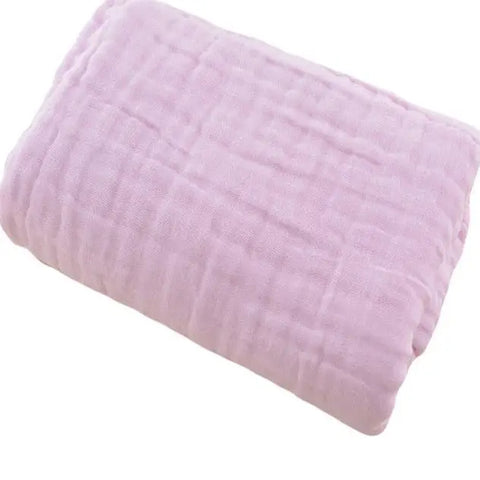 Muslin 6 Layer Blanket - Pink