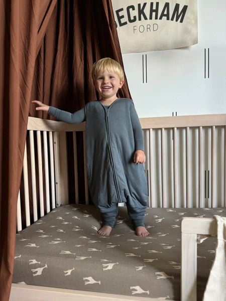 Sage Footie Sleep Bag