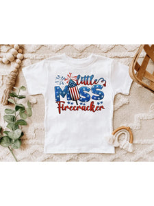 Little Miss Firecracker Tee