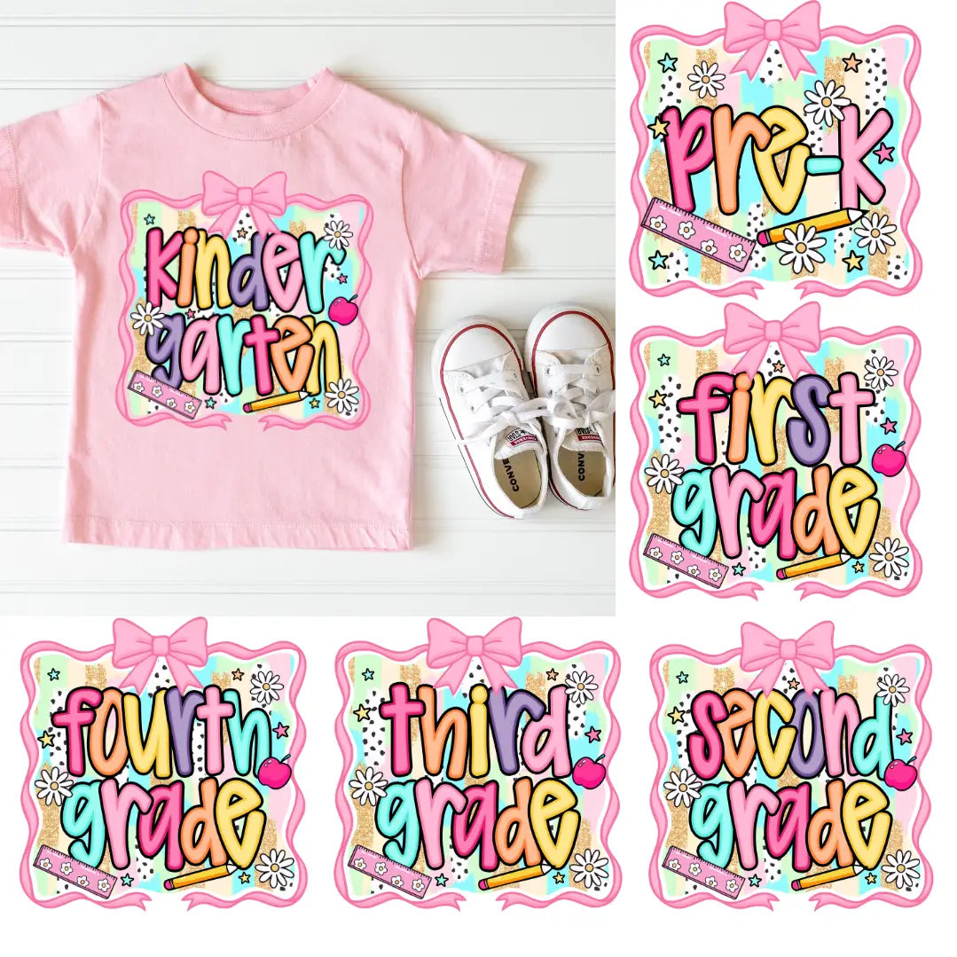 Preppy Back to School Tees