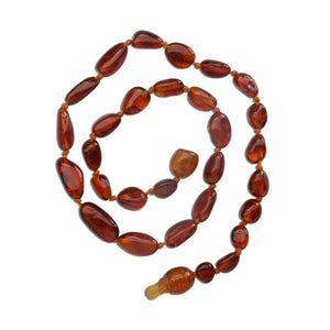 Amber Teething Necklace-Cherry