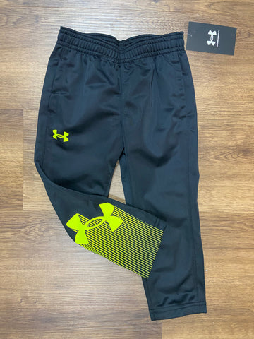 Black with Lime Green Joggers