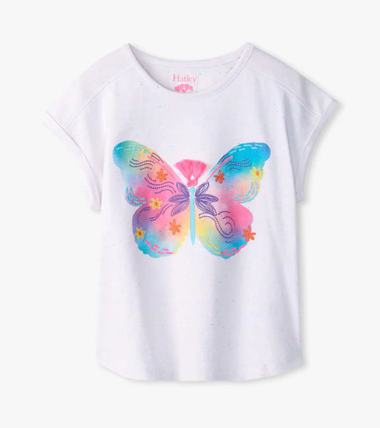 Painted Butterfly Relaxed Tee