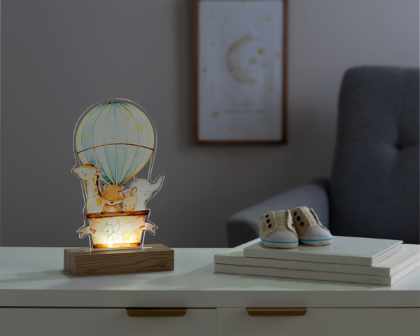 Light Up Baby Hot Air Balloon