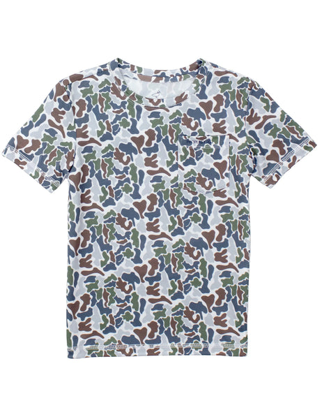 Ravine Pocket Tee-Terra Camo