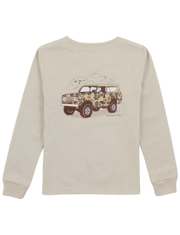 Camo Truck - Linen