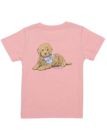 Doodle Tee in Blush
