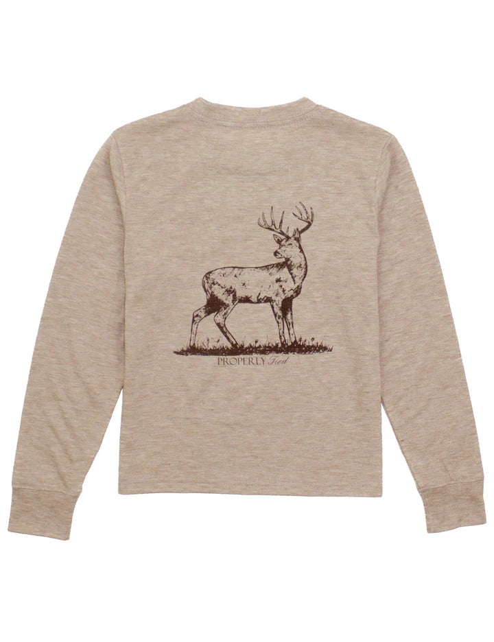 Portland Pocket Tee-Whitetail