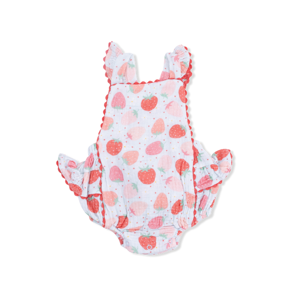 Strawberry Bliss Sunsuit