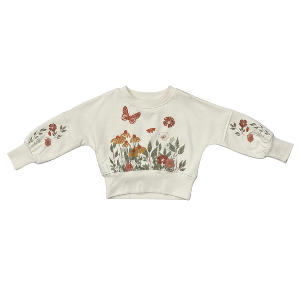 Floral Garden Blousen Sweatshirt
