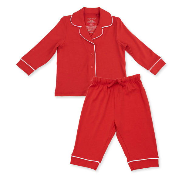 Red Ribbon Coat Style PJs