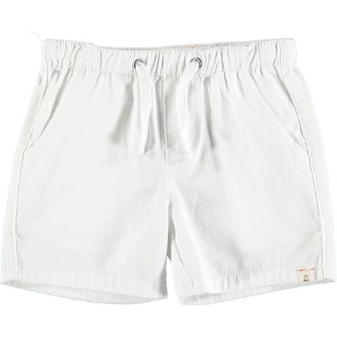 White Hugo Shorts