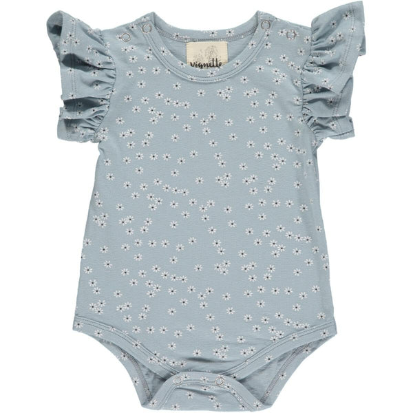 Daisy Onesie in Aqua