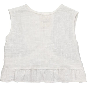 Aria Infant Top in White