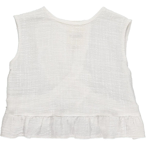 Aria Infant Top in White