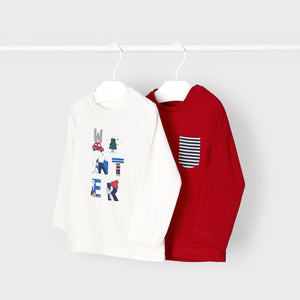 Red Tee with Pocket - Infant