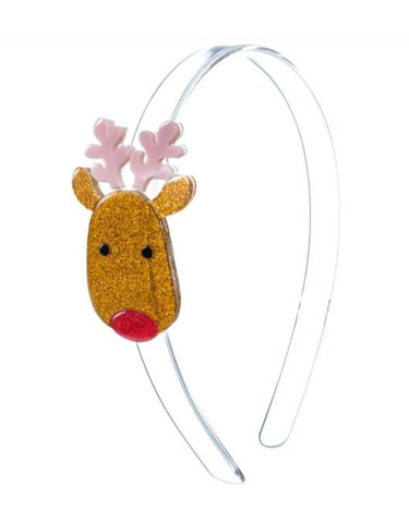 Glitter Santa's Reindeer Headband