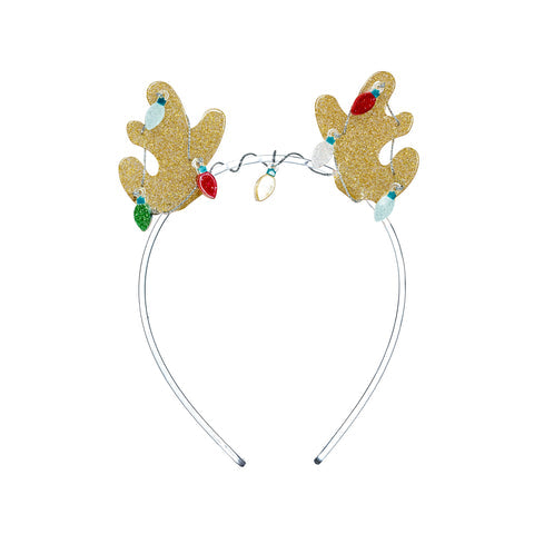 Glitter Reindeer Antlers Headband