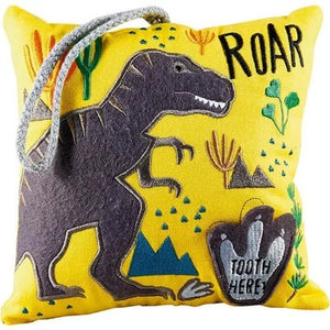Dinosaur Tooth Fairy Pillow
