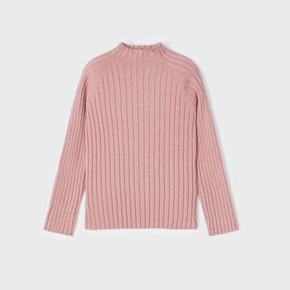 Mauve Ribbed Sweater
