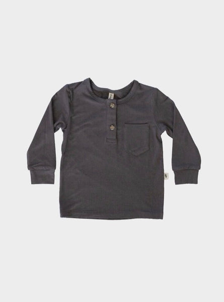 Henley in Charcoal