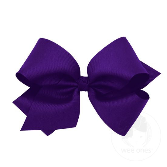 Purple Medium Bow