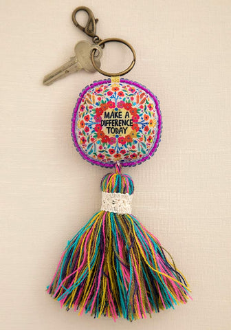 Mantra Key Chain Make a difference