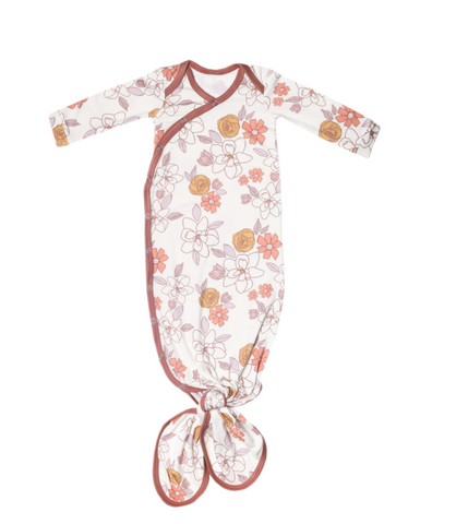 Ferra Newborn Knotted Gown