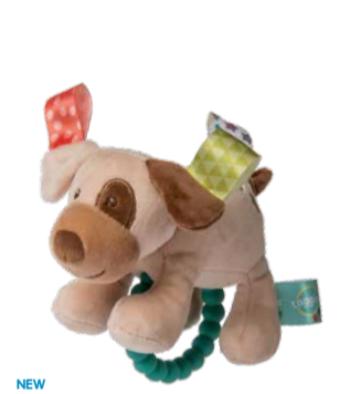 Buddy Dog Teether Rattle