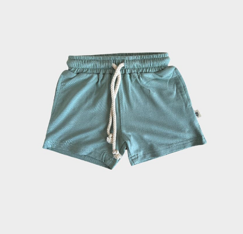 Teal Green Shorts