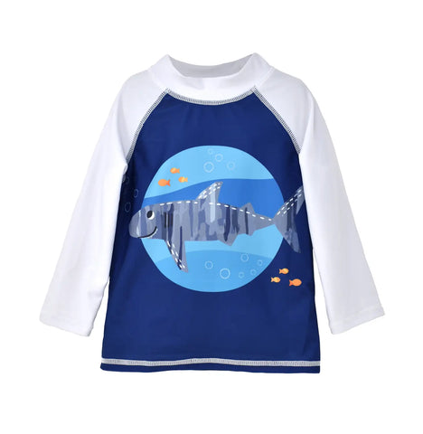 Artsy Sharks Rash Guard-Infant