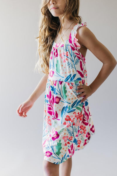 Mountain Blooms Strappy Dress