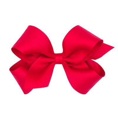 Red Satin King Bow